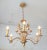 French Suspension Lamp with Plant Motifs, 1950s For Sale - Image 6 of 6