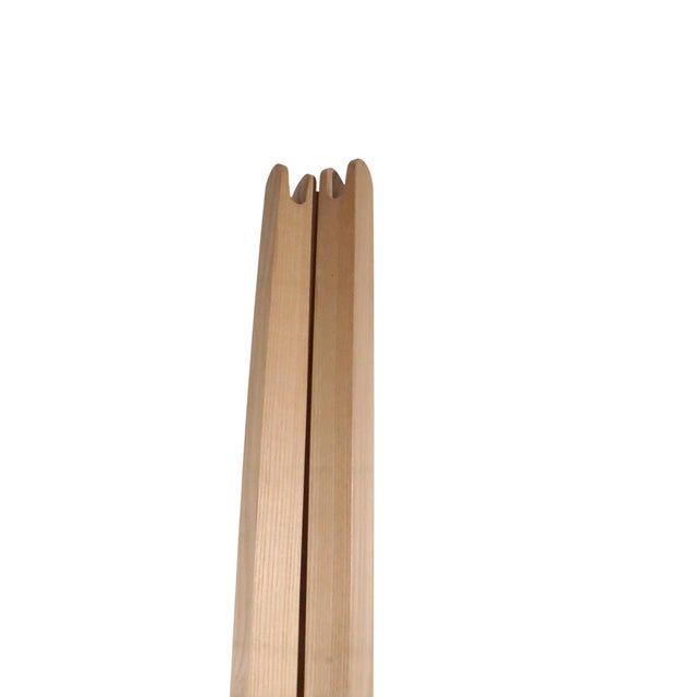 Brown Architectural Designer Folding Coat Tree Rack Retailed by Stillfried N. Y. C. For Sale - Image 8 of 12