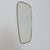 Mid Century asymmetric German brass Original kidney wall mirror from the 60s model number 986 the mirror is MADE in...
