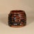 Contemporary Hand-Thrown Sculptural Wabi Sabi Studio Stoneware Vessel With Iron Red and Charcol Glaze For Sale - Image 3 of 11