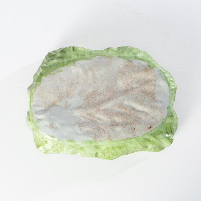Antique Lettuce Ware Dishes - 8 pcs For Sale - Image 18 of 18