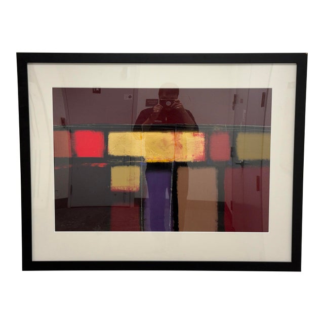 Ron Kempton Untitled II Mixed Media Print, Framed For Sale