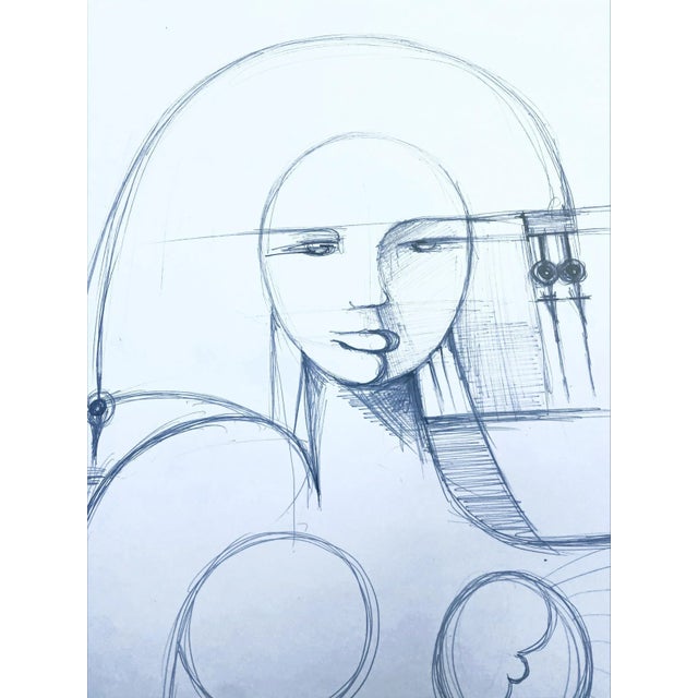 André Ferrand, Portrait 3, 2011, Paper For Sale - Image 6 of 6