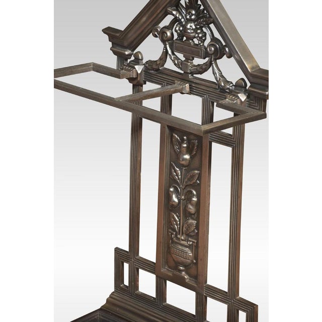 Falkirk Cast Iron Umbrella Stand, 1890s For Sale - Image 6 of 9