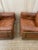 Italian Leather Club Chairs, 1960s, Set of 2 For Sale - Image 9 of 12