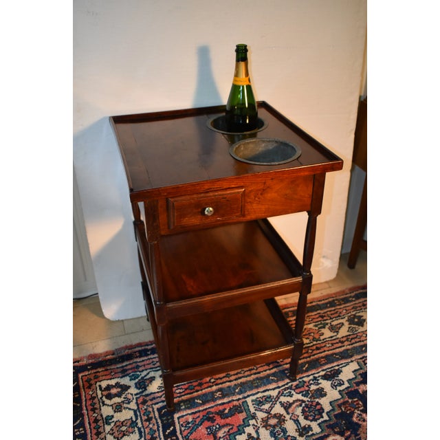 French Fruitwood Rafraichissoir of the Directoire Era For Sale - Image 4 of 7