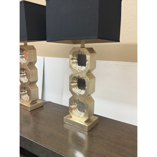 Art of Knot Sonoda Table Lamps, Pair For Sale - Image 4 of 12