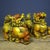 Mid 20th Century Pair of Vintage Shoushan Stone Pi Xiu Figures – 5.5" Carved Guardian Beasts For Sale - Image 5 of 9