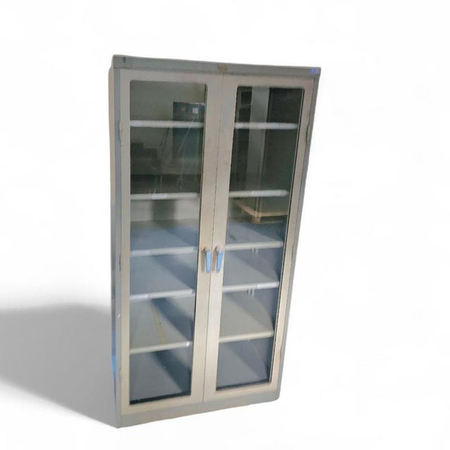 Metal laboratory / industrial Cabinets / 1960s / N.V. Boma Metal laboratory / industrial Cabinets / 1960s / N.V. Boma...