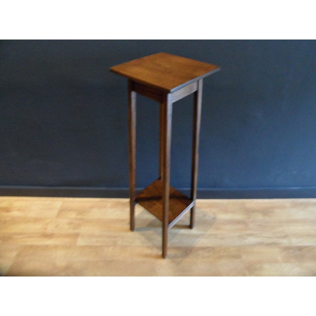 Antique Oak Side Table, 1890s For Sale - Image 9 of 9