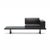 Wood Refolo Modular Sofa in Wood and Black Leather by Charlotte Perriand for Cassina, Set of 6 For Sale - Image 7 of 18
