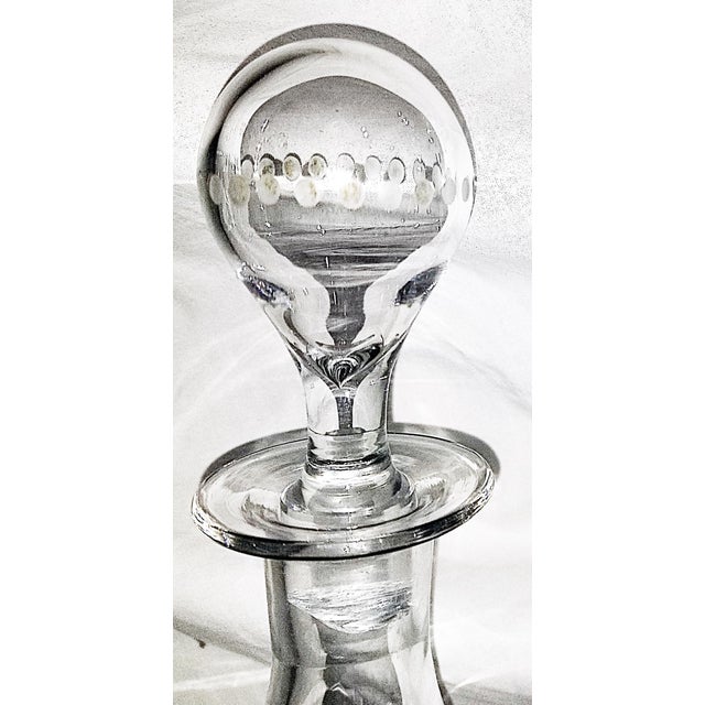 1920s Hawkes Crystal Decanters, a Pair For Sale - Image 4 of 6