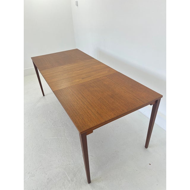 Wood Danish Teak Dining Table, 1960s For Sale - Image 7 of 10