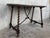 19th Spanish Console/Desk With Iron Stretcher and Solomonic Legs For Sale - Image 4 of 12