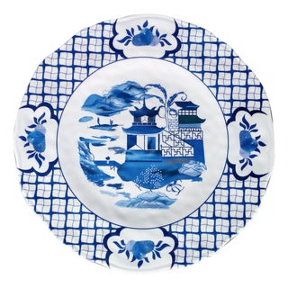 Original Pagoda Melamine Charger For Sale