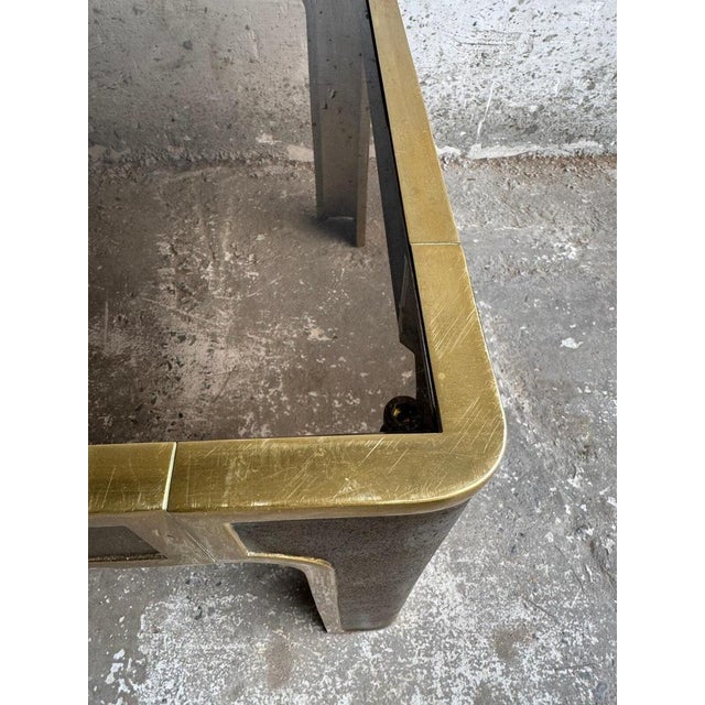 Metal Bronze Side Tables by Peter Van Heeck, Belgium, 1970s For Sale - Image 7 of 10