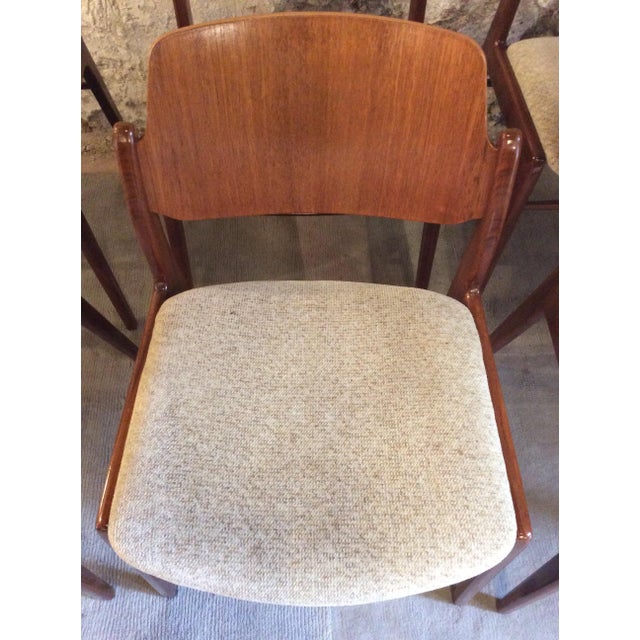 Wilkhahn Dining Chairs by Hartmut Lohmeyer for Wilkhahn, 1950s, Set of 6 For Sale - Image 4 of 11