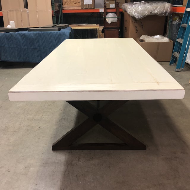 Contemporary Custom White Oak Farmhouse Dining