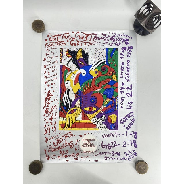 Gustavo Peñalver Vico, Poster, 1977, Screenprint For Sale - Image 6 of 14