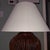 Late 20th Century Late 20th Century Woven Rattan Basket Table Lamp With White Shade For Sale - Image 5 of 9