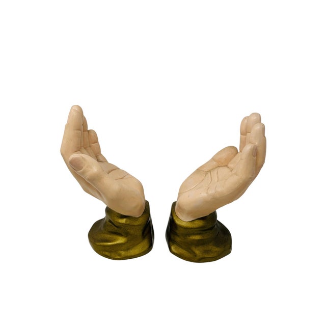 A rare and remarkable find for the discerning collector of mid-century religious art or high-end sculptural decor. This...