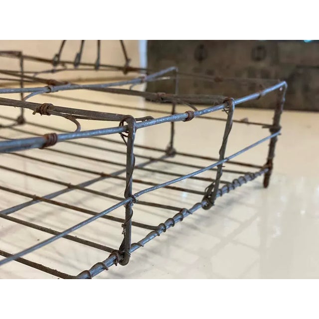 Silver Art Nouveau Wire Bottle Holder, France For Sale - Image 8 of 18