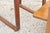 Brown Vintage Mid Century Modern Mahogany & Glass Coffee Table & Pair End Table Set For Sale - Image 8 of 12