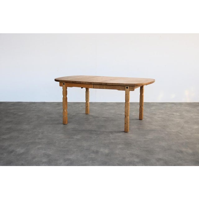 Vintage Extendable Dining Table by Henning Kjærnulf, 1960s For Sale - Image 13 of 14