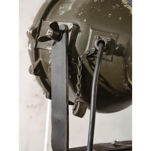 Military Signal Lamp Floor Lamp from JWO, Germany, 1950s For Sale - Image 15 of 18