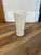 Vintage Anchor Hocking Milk Glass Vase in the Teardrop and Pearl (or Dots and Arrows / W58) pattern