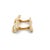 A pair of classic Cartier cufflinks from their Trinity Collection. Designed with yellow gold, white gold and rose gold...