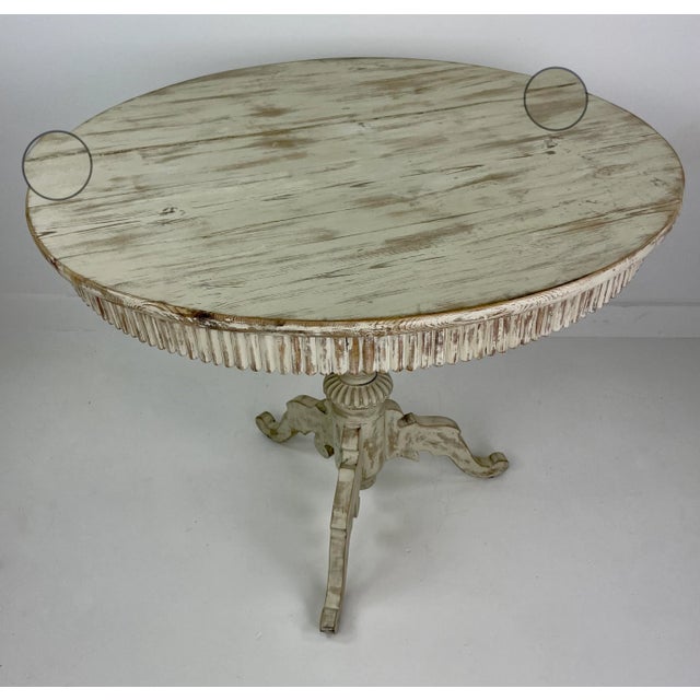 Mid 19th Century Swedish Pedestal Table For Sale - Image 10 of 11