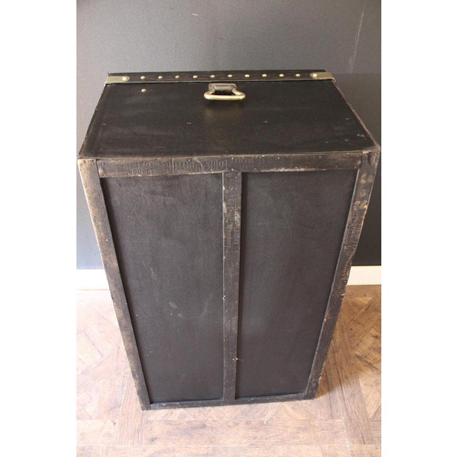 Car Trunk in Black Canvas from Louis Vuitton, 1920s For Sale - Image 18 of 18