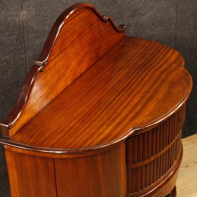Vintage Mahogany Commode, 1930s For Sale - Image 9 of 13