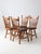 Mid 20th Century Vintage Spindle Back Dining Chairs Set of 4 For Sale - Image 5 of 18