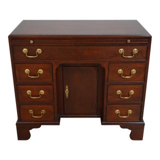 Baker Historic Charleston Kneehole Mahogany Chest For Sale