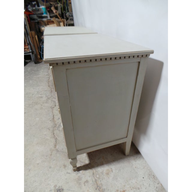 Gustavian Style 3 Drawer Chest of Drawers For Sale - Image 9 of 14