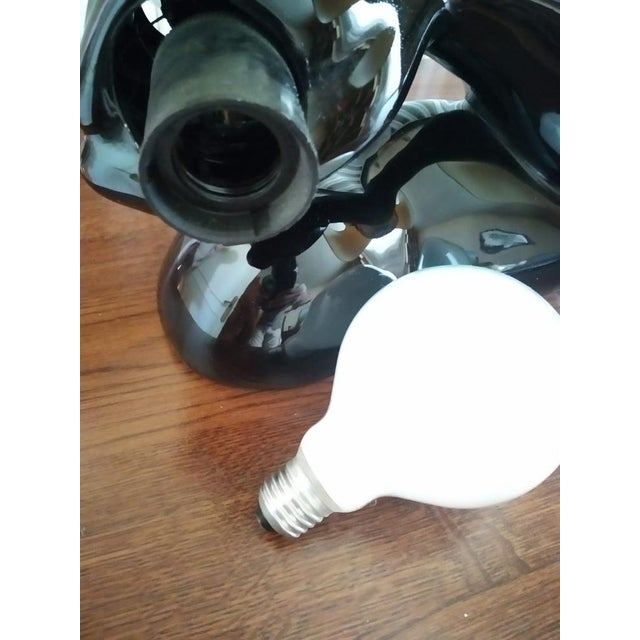 Black Arm Wall Lights with Dumbbells, Set of 2 For Sale - Image 15 of 16