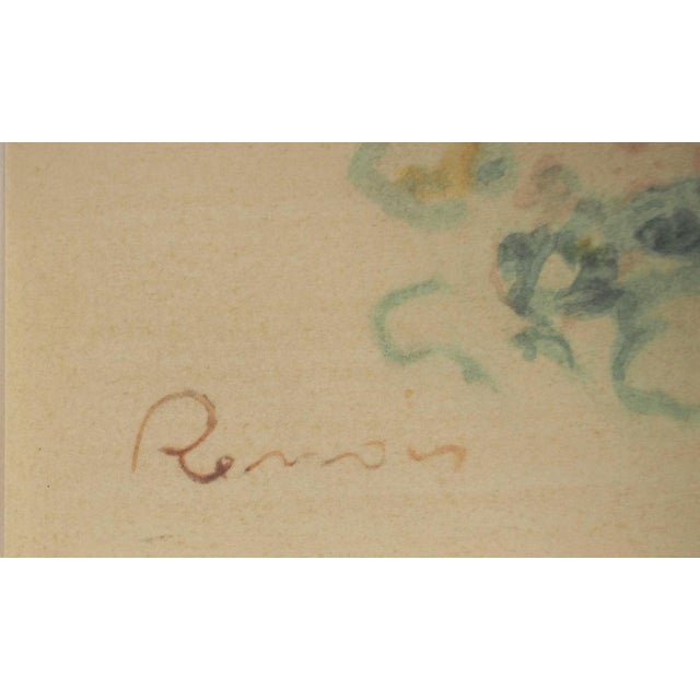 Pierre-Auguste RENOIR (1841-1919) Cagnes sur Mer: The sea in the distance, 1956 Lithograph enhanced with stencil (Jacomet...