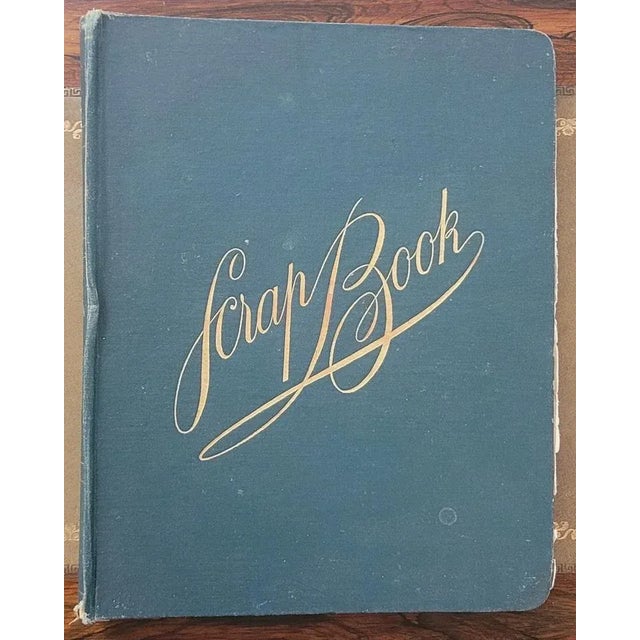 Black Important Original Scrap Book and Photograph of Major Wa Obenchain, Pertaining to Ogden College, Bowling Green, Ky For Sale - Image 8 of 12