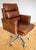Leather Executive Desk Swivel Chair in Cigar Leather by Timothy Oulton for Halo, 2010s For Sale - Image 17 of 18