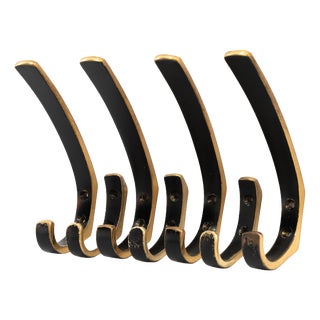 Large and Small Hooks by Herta Baller, Vienna, Austria, 1950s, Set of 7 For Sale