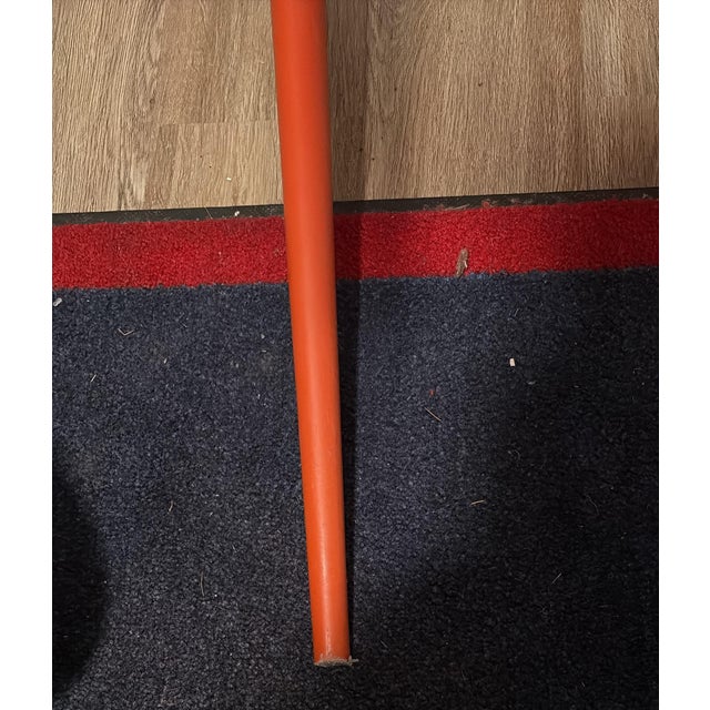 Plastic Kartell Masters Arm Chair by Philippe Starck and Eugeni Quitllet- Orange For Sale - Image 7 of 11