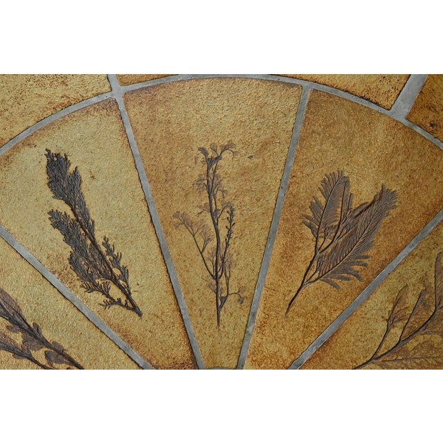 Oval Les Herbiers Coffee Table by Roger Capron for Vallauris, 1960s For Sale - Image 9 of 18