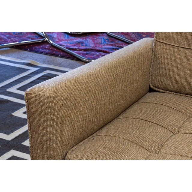 Textile Pair of Mid-Century Modern Florence Knoll Relaxed Armchairs For Sale - Image 7 of 9