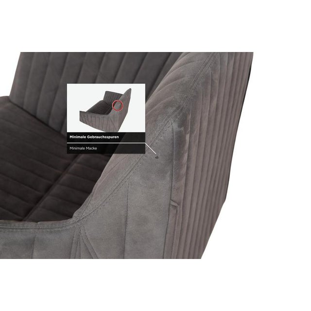 Facet Fabric Armchairs and Stools in Grey by Ligne Roset, Set of 3 For Sale - Image 17 of 18