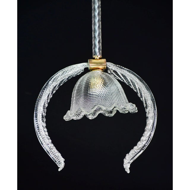 1950s "Angel" Barovier E Toso Pendant Light, 1950s For Sale - Image 5 of 11