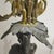 Rare Antique 19th Century French Gilt and Patinated Bronze and Marble Figural Candelabra For Sale - Image 9 of 12