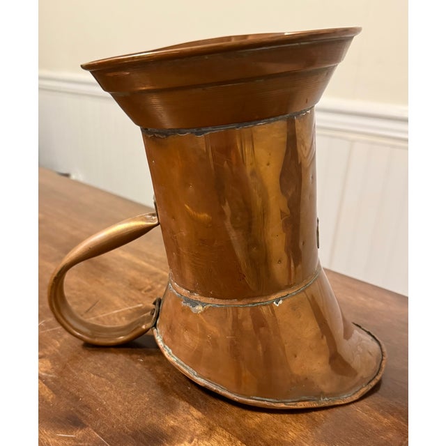 Hammered Copper Pitcher For Sale - Image 14 of 15