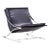 Paul Tuttle for Carson Johnson Mid Century "Z" Chrome Lounge Chair For Sale